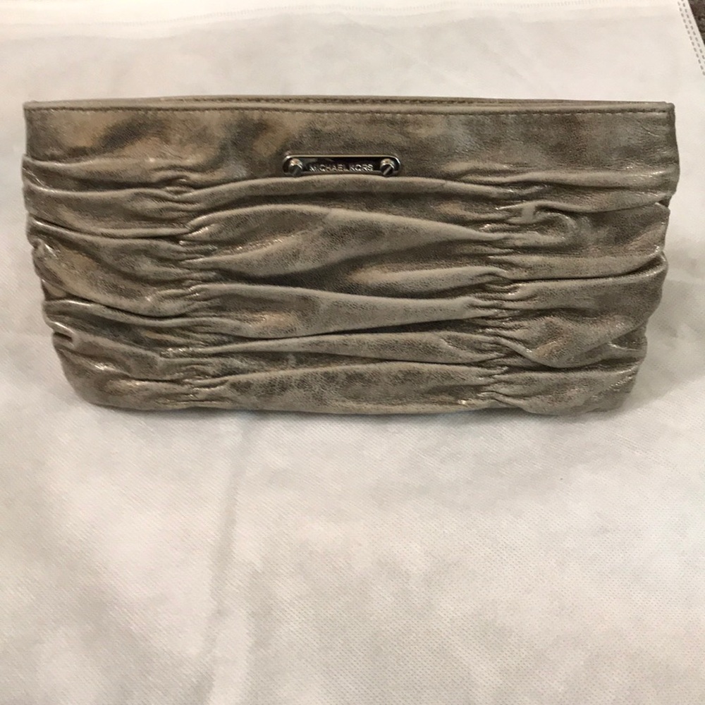 Michael Kors Gold Clutch